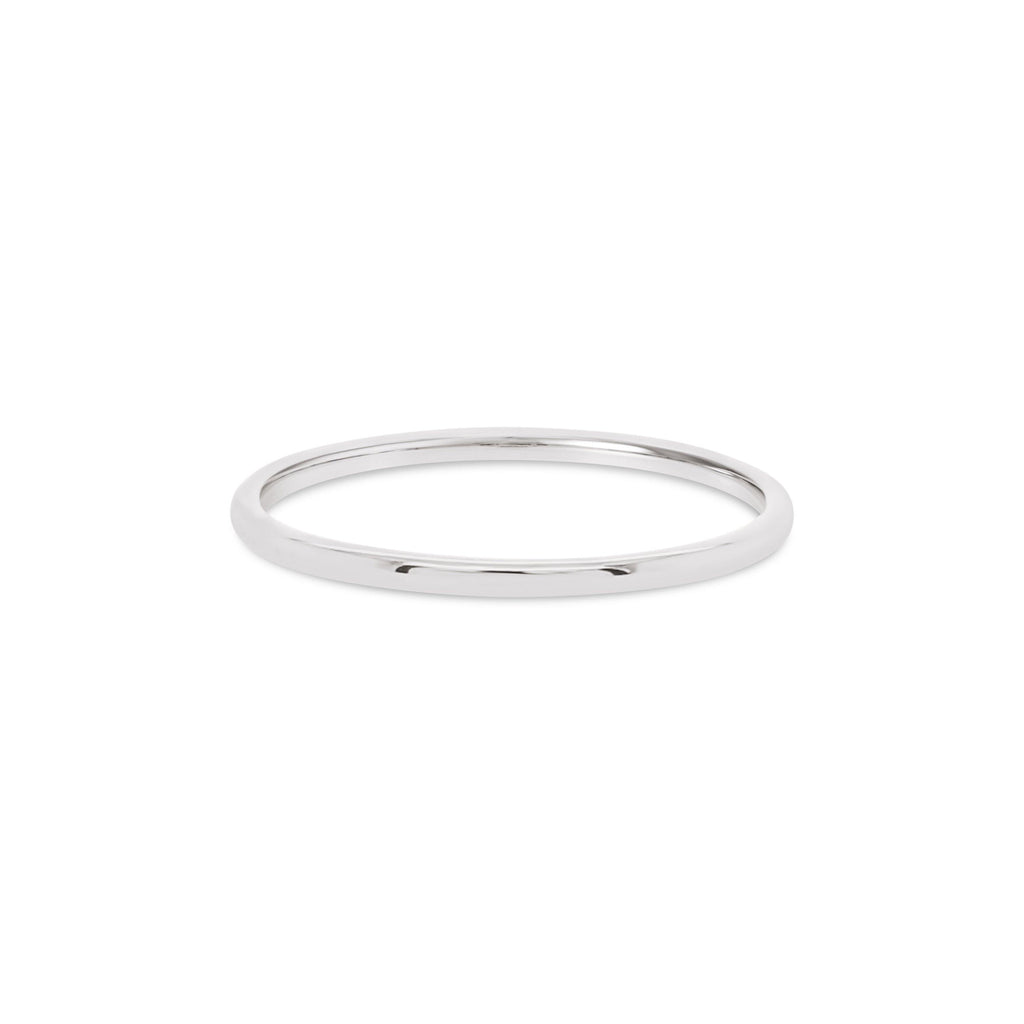 18k Gold | 1.2mm Stackable Round Band - KLARITY LONDON