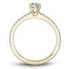 18k Yellow Gold Oval Diamond Ring S101-03YA - KLARITY LONDON