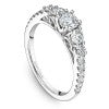 18k White Gold Anniversary Diamond Ring S175-01A - KLARITY LONDON