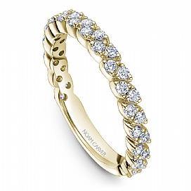 18k Yellow Gold Marquise Style Band STA47-1YS - KLARITY LONDON